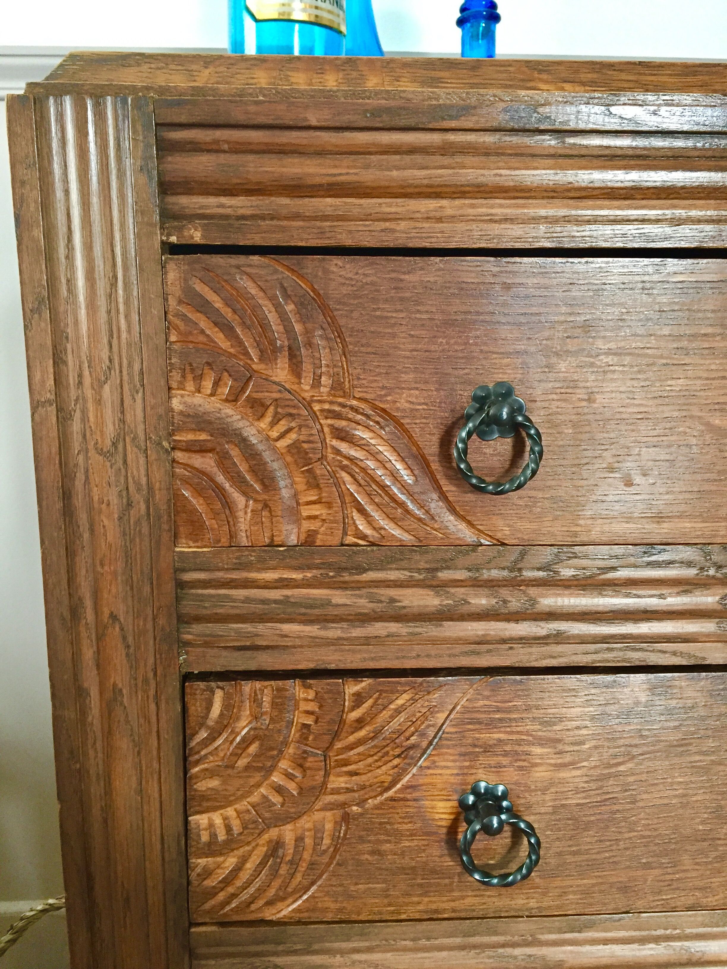 Vintage Art Deco commode year 40