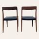 Pair of Rio rosewood chairs, Niels O. Moller