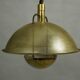 1970s Brass Pendant Light by WKR Leuchten