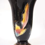Fish decor vase