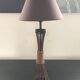 Lampe rotin et corde