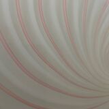 Murano Pink Swirl Glass Ceiling Light by Venini
