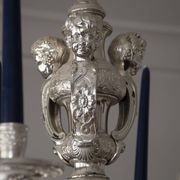 Chandelier en argent