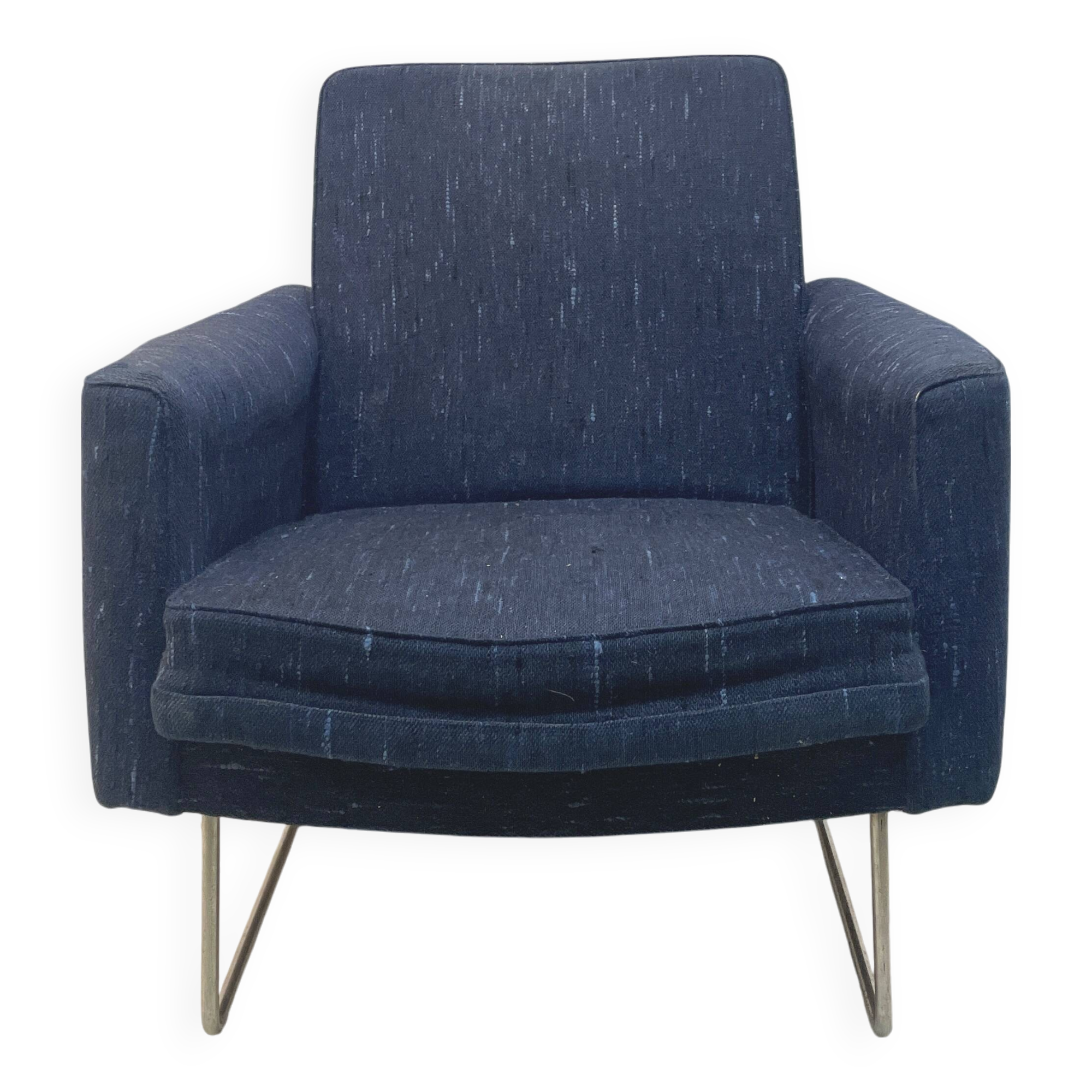 Fauteuil "Prélude" de Louis Paolozzi BLEU Chiné