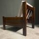 Two modernist lounge chairs from the 1960s.