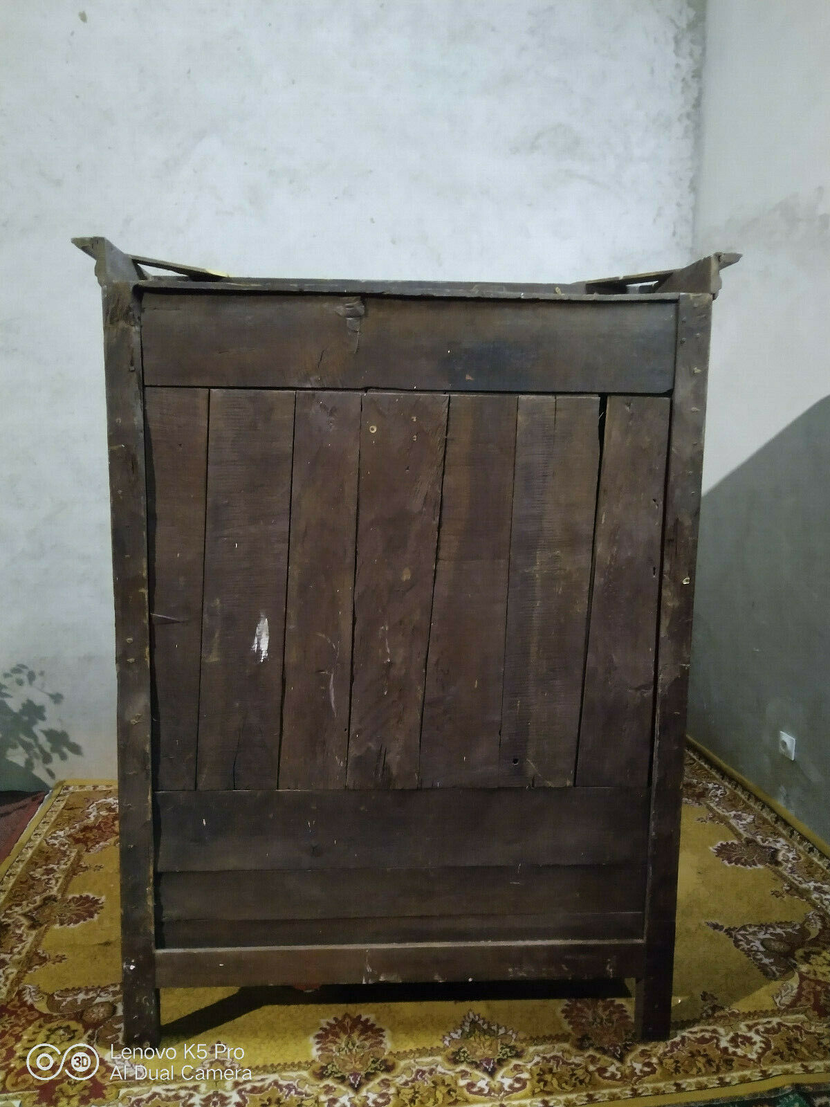 Louis XV oak cabinet