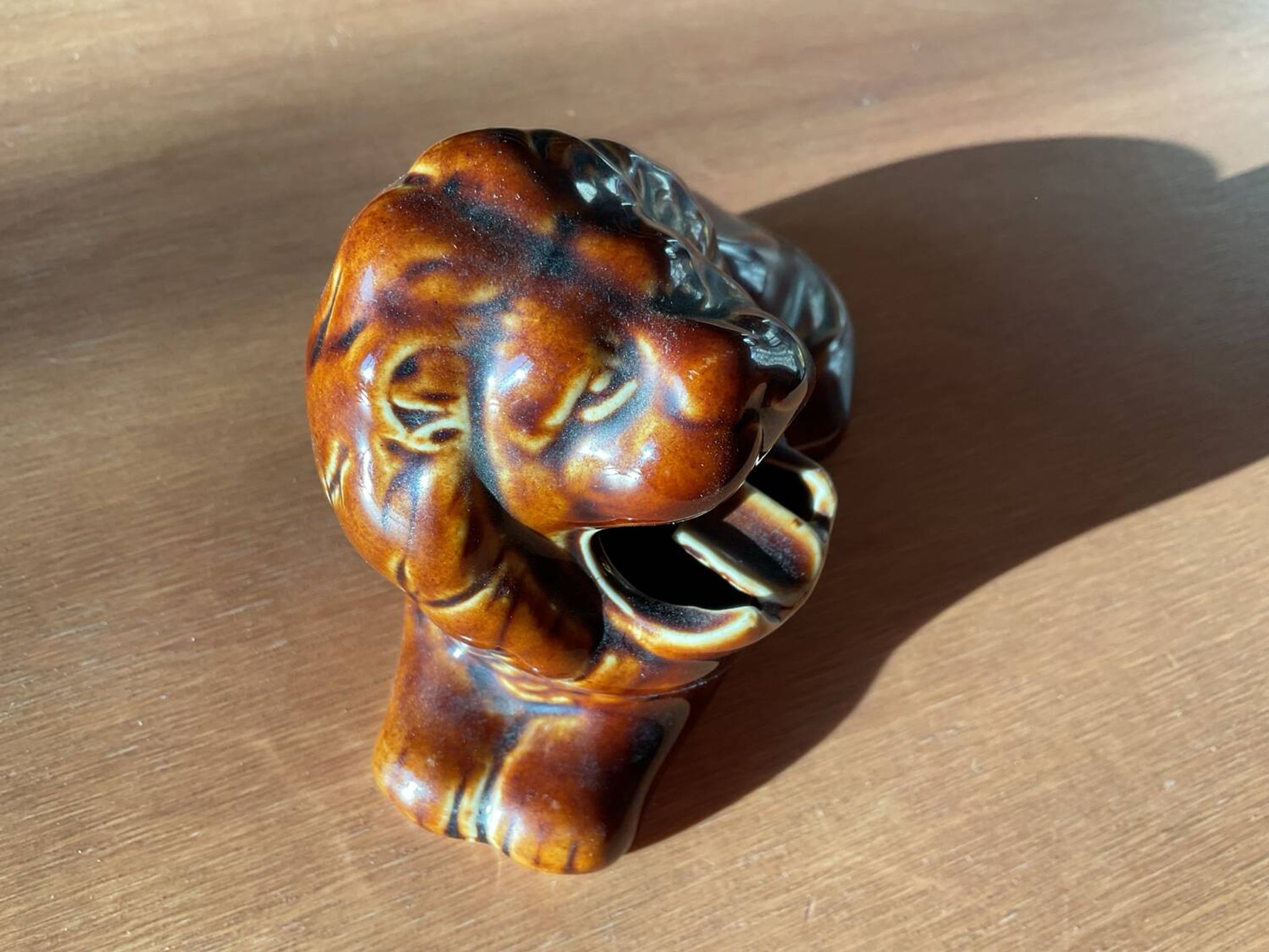 Cendrier lion vintage