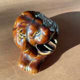 Vintage lion ashtray