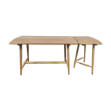 Ercol CC 41 Plank Dining Table & Extension Table, 1950s, 1960s