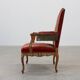 Fauteuil en chêne Louis XIV, France, 19e siècle