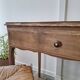 Wooden console desk