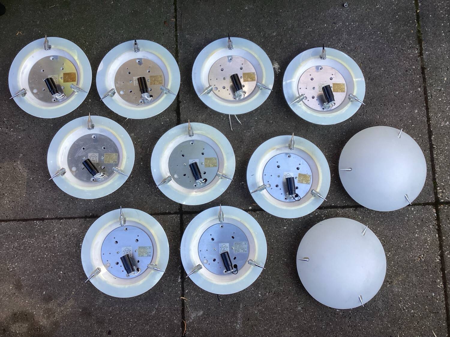 Wall lamp by nemo type venus 1980 design jehs & laub