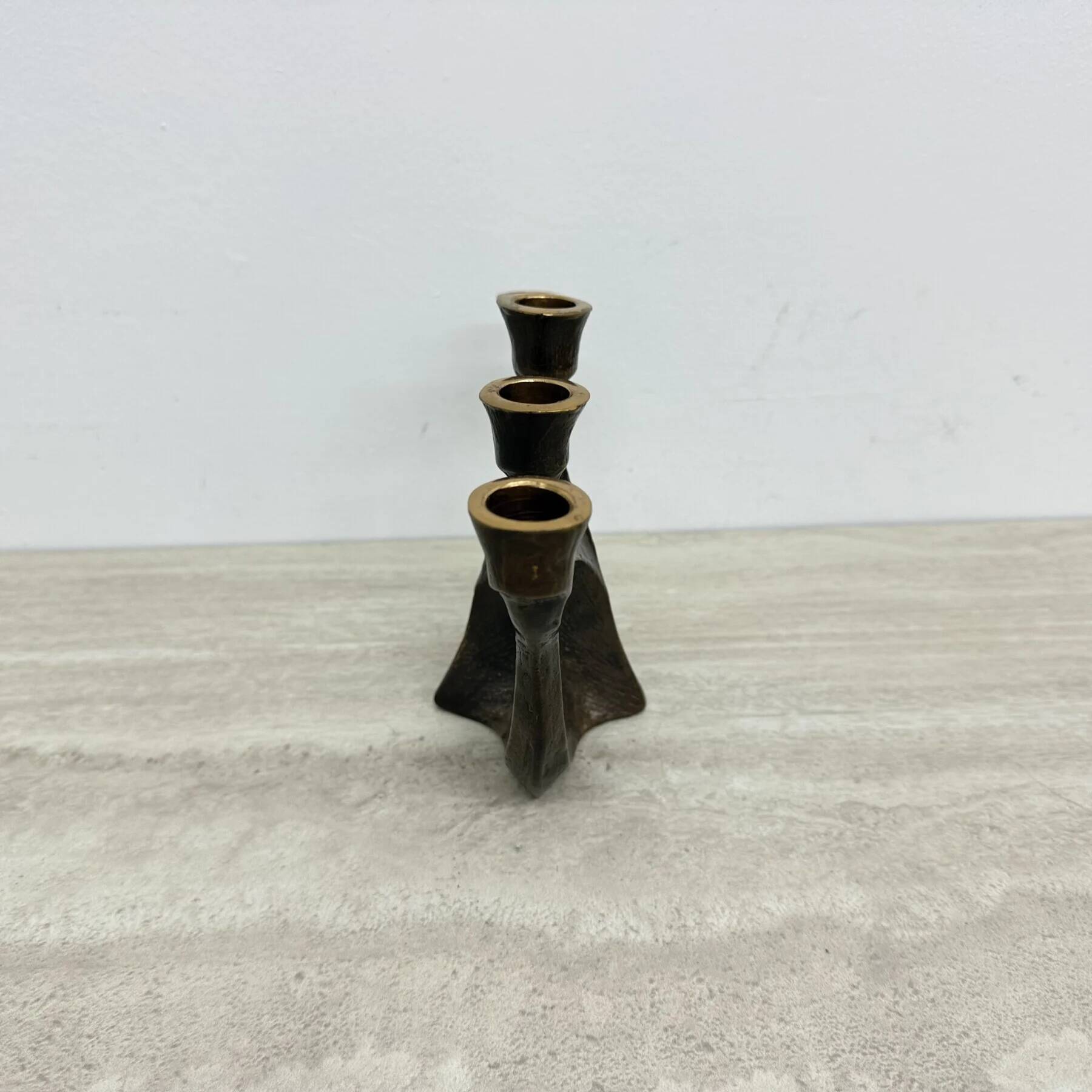 Brutalist candle holder by Horst Dalbeck, 1970s, Germany