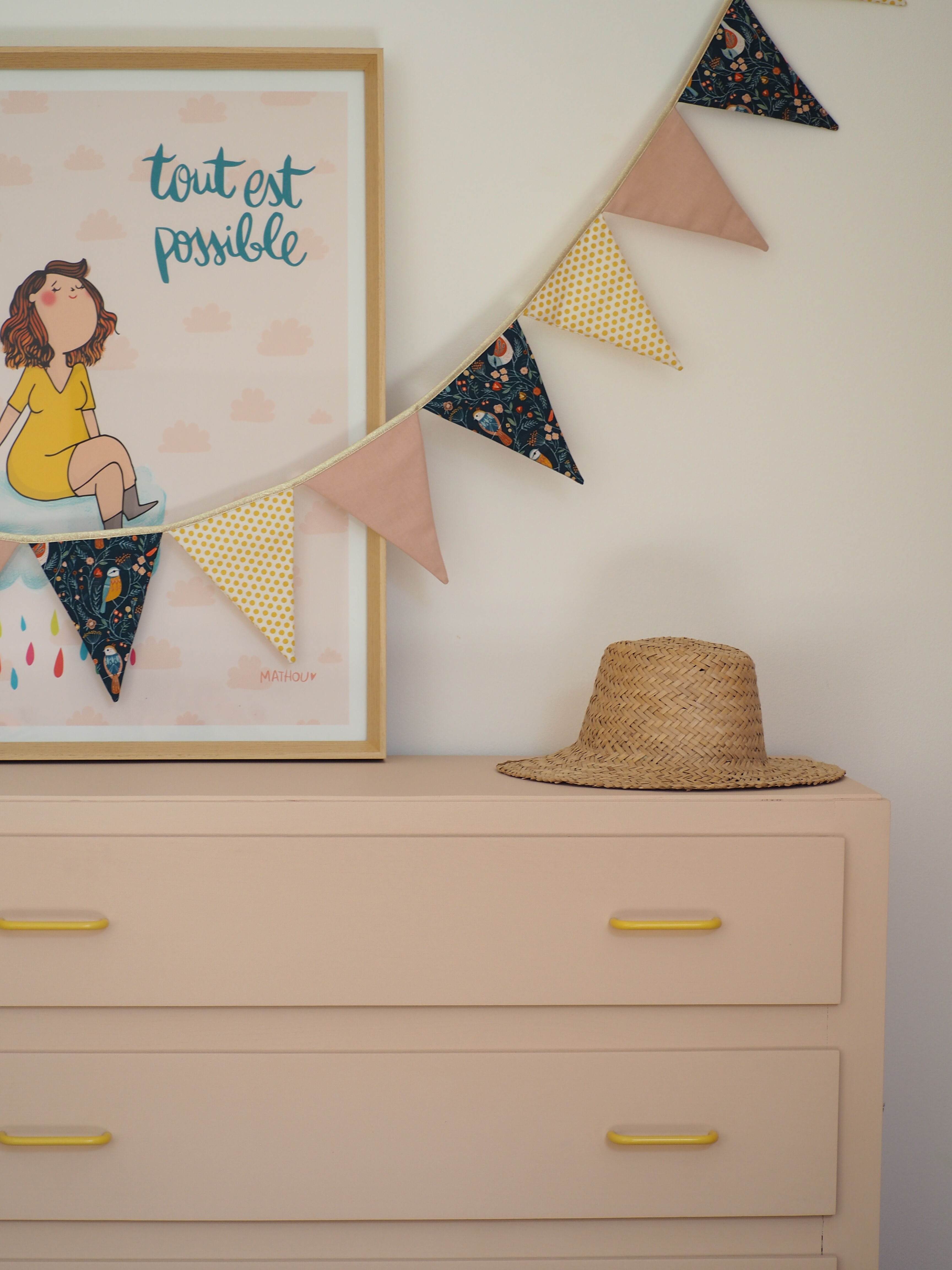 Art Deco chest of drawers