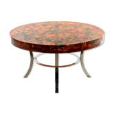 Table basse en résine fractale signée Henri Fernandez