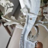 Pair of bronze light fixtures