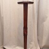 Sellette Art Deco in varnished wood