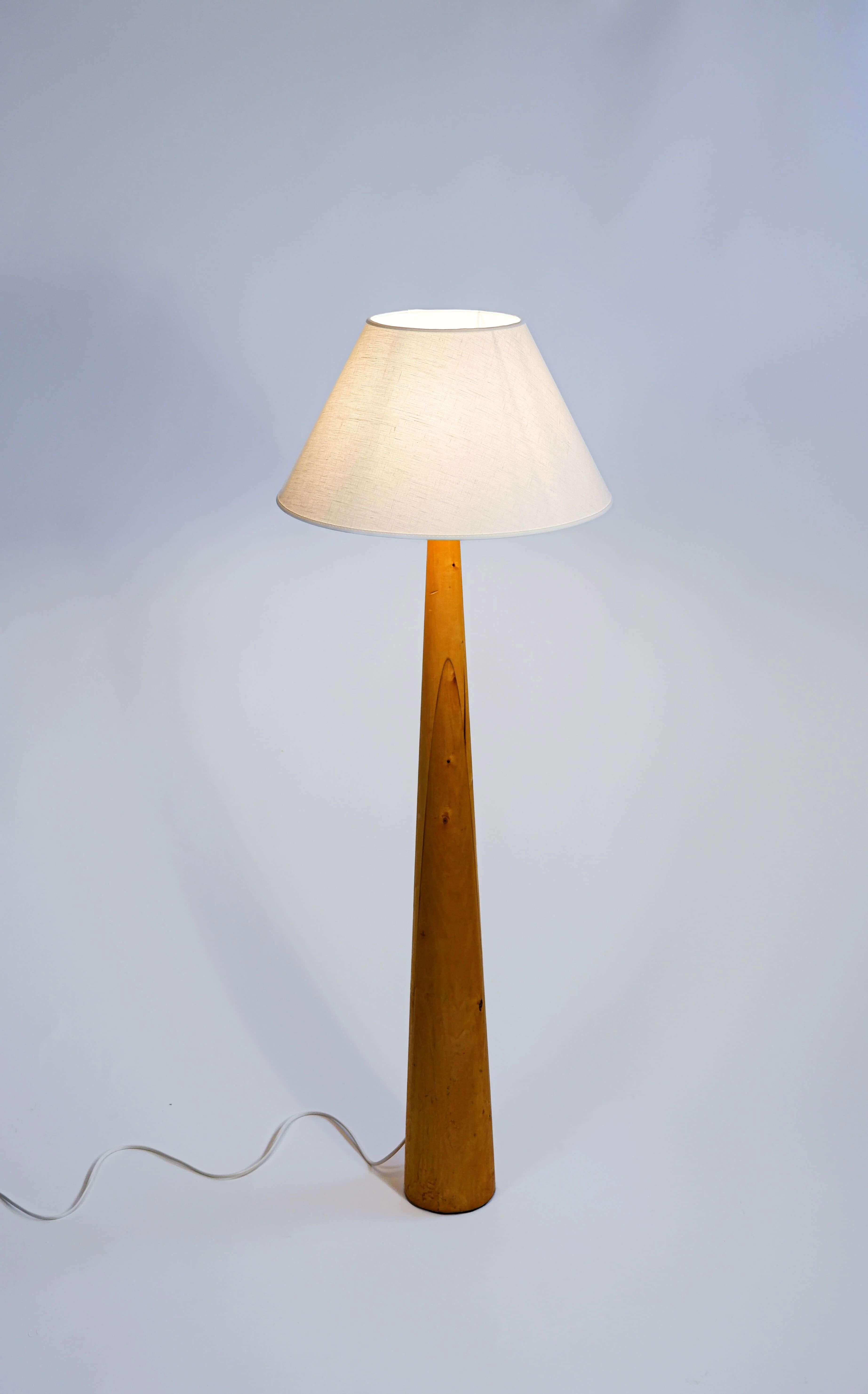 Swedish mid-century floor lamp, around 1960.