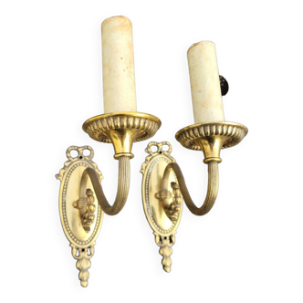 Pair of sconces branch