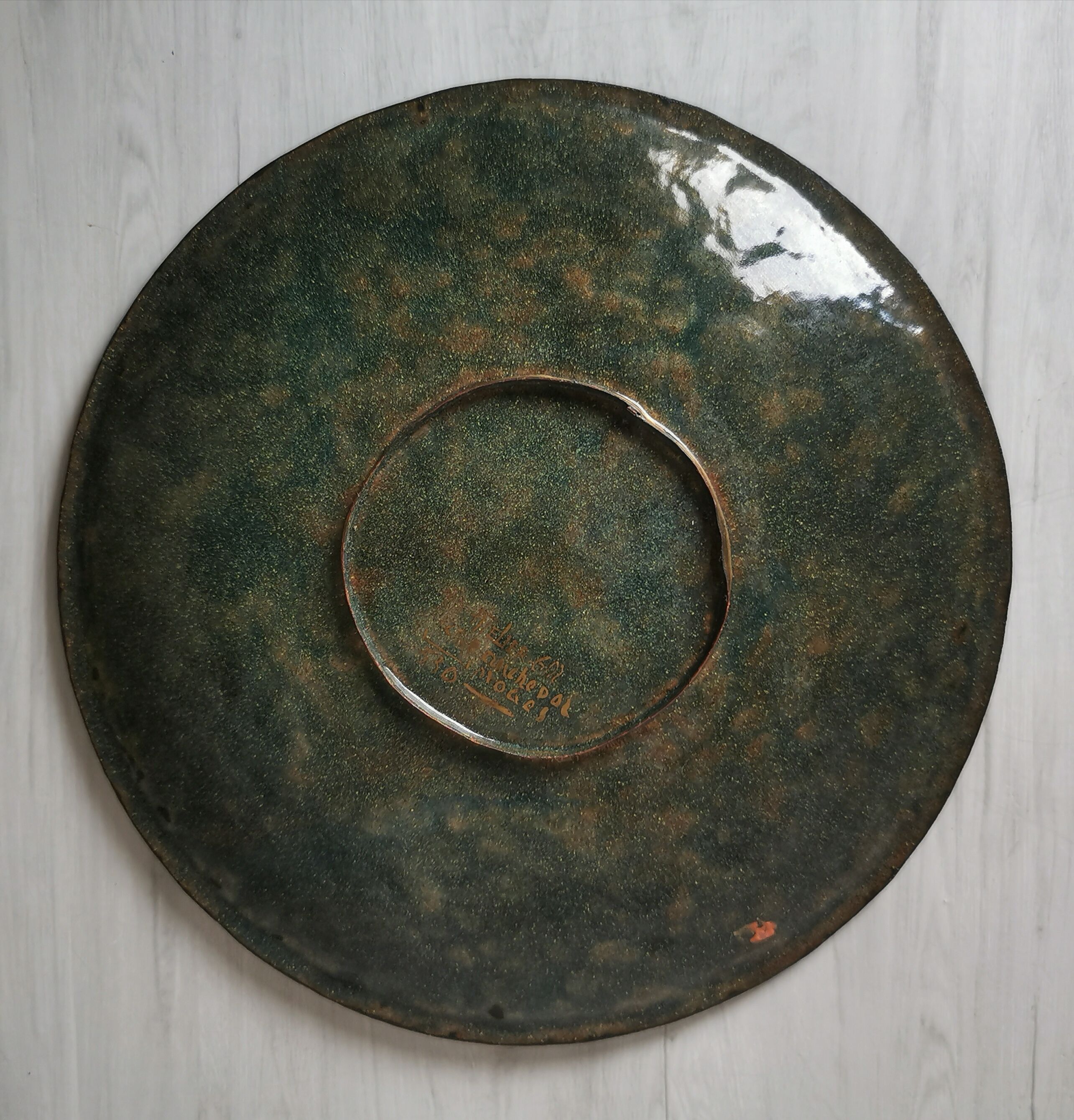 Georges Magadoux Limoges enamel cup