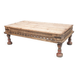 Solid oak coffee table