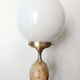 Art deco onyx lamp circa 1950