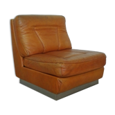 Camel leather heater,  70s