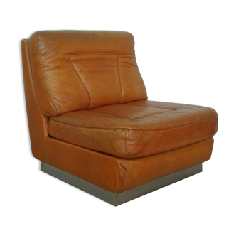Camel leather heater,  70s