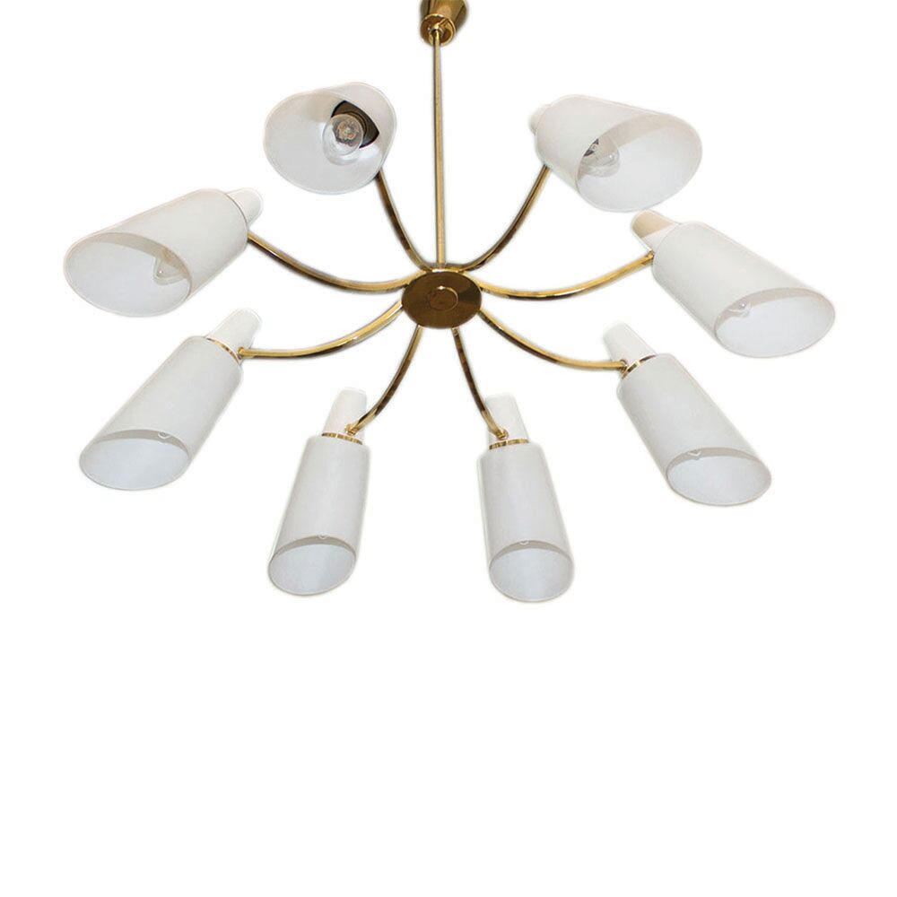 1950s Opaline Chandelier