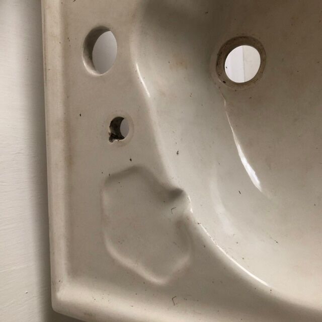 Old washbasin