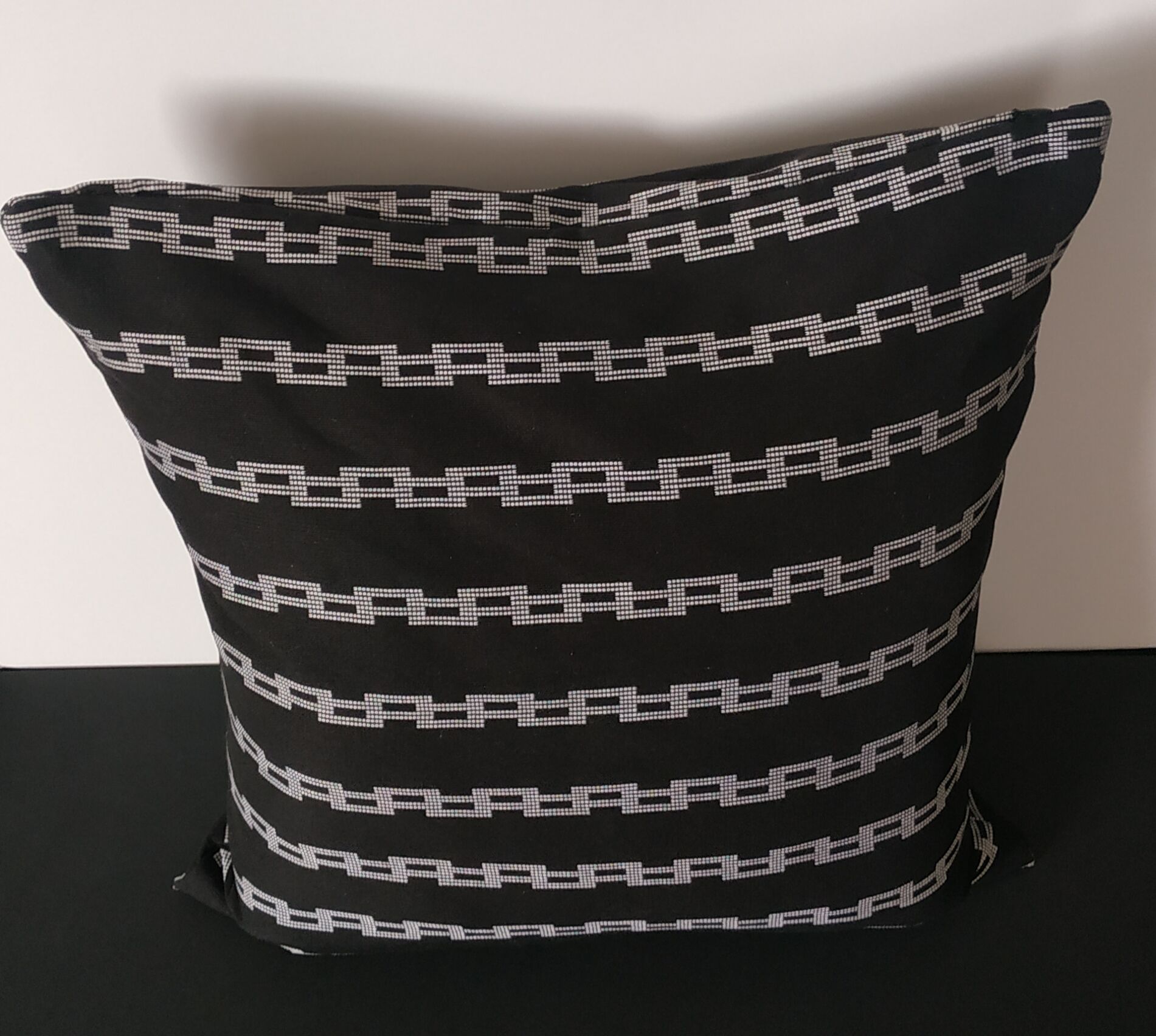 Woven loincloth cushion cover