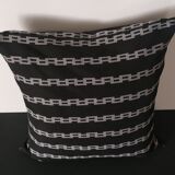 Housse de coussin en pagne tissé
