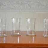 Set of 4 Czechoslovakia glasses