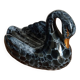 Vintage zoomorphic swan soap dish