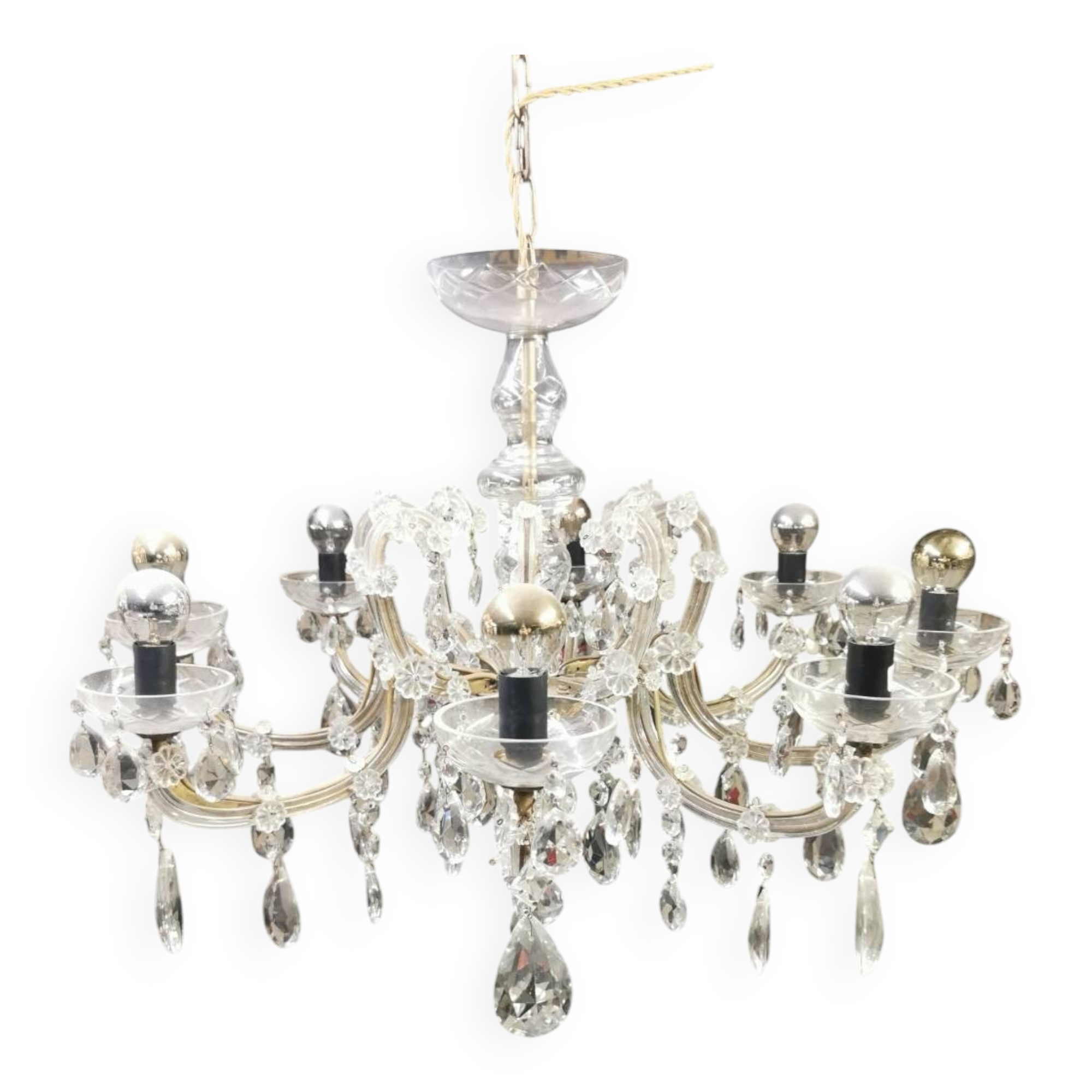 Bohemian crystal chandelier