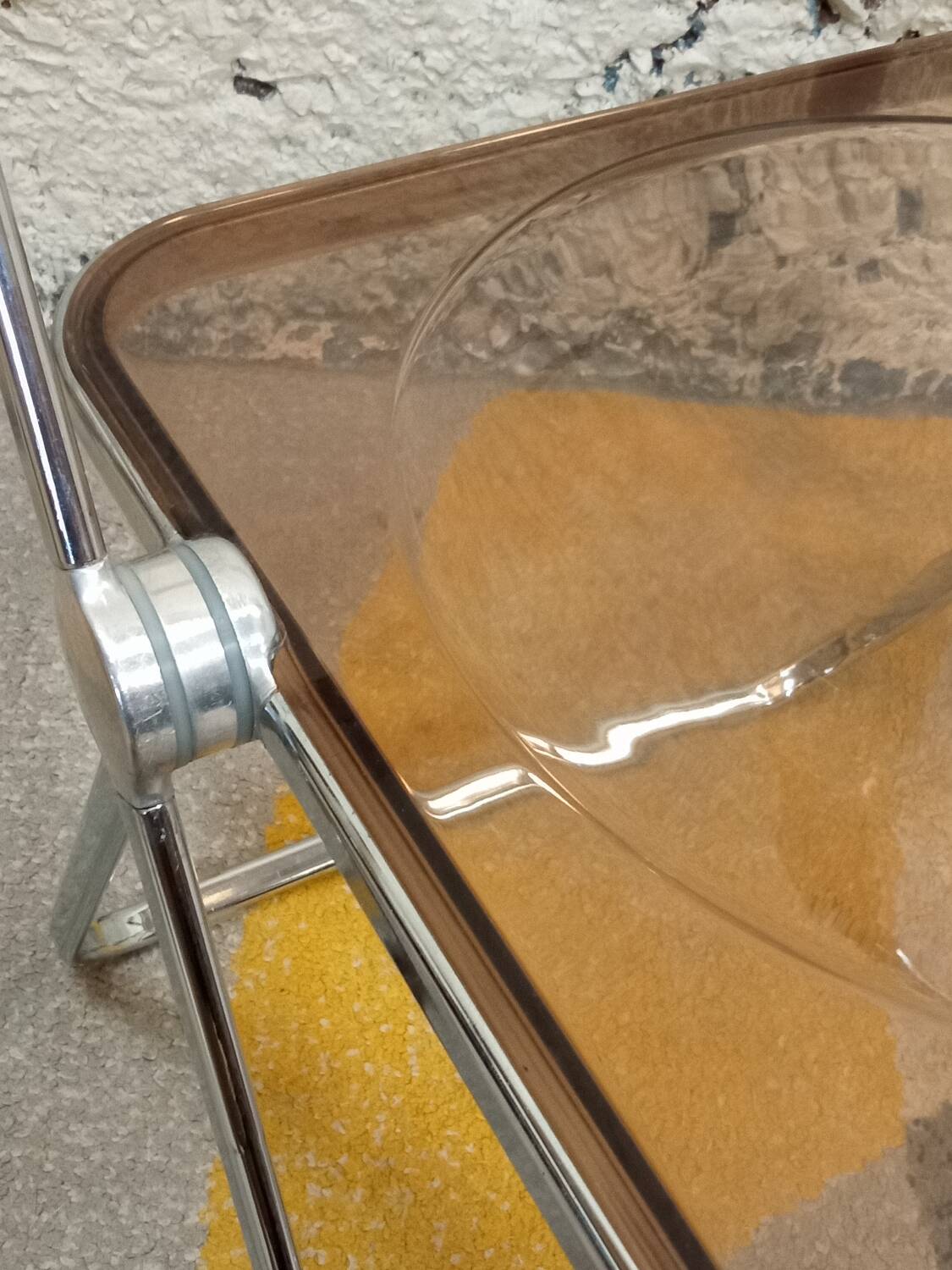 Pair of Plia chairs by Giancarlo Piretti for Castelli