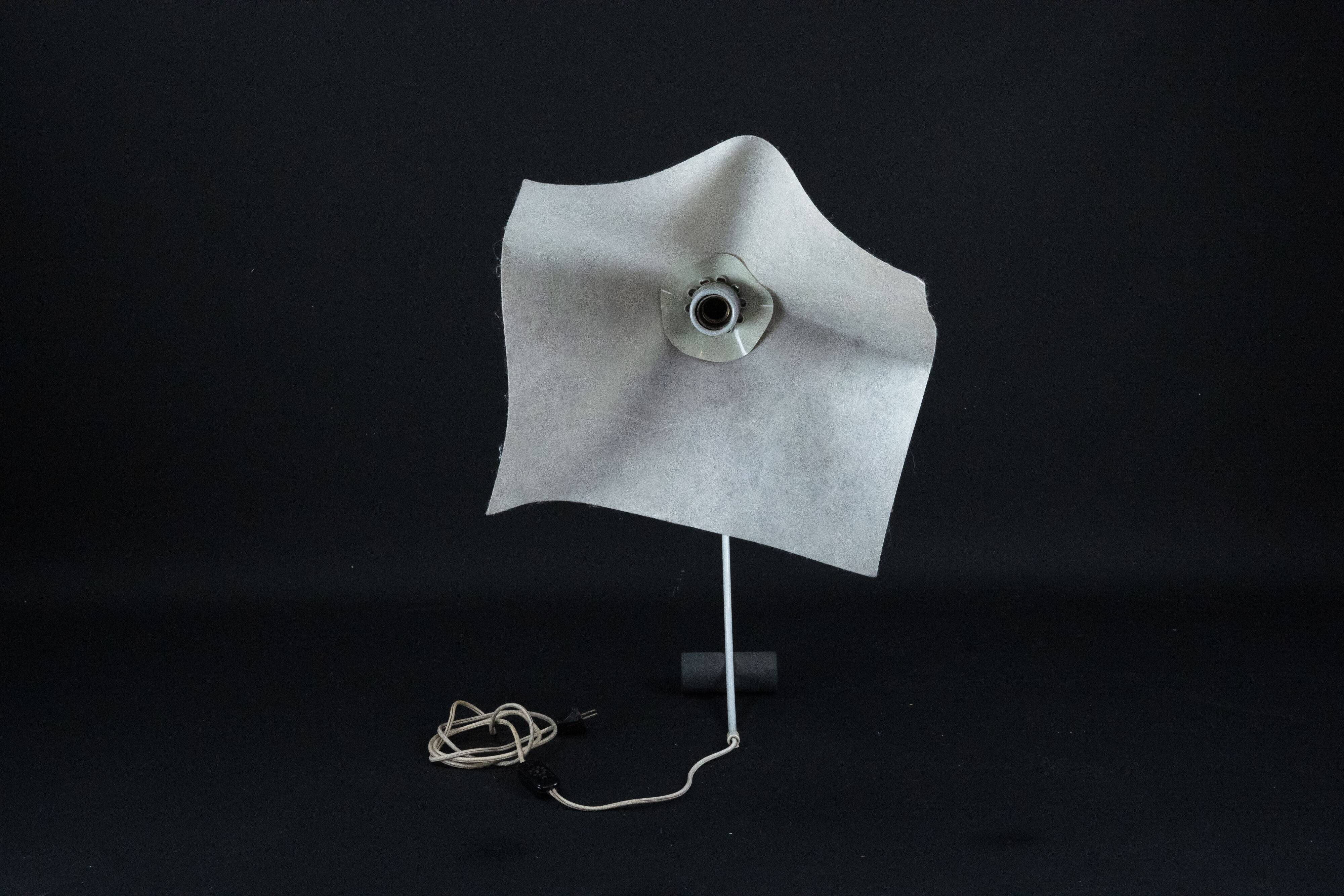 Vintage Area Curva Lamp by Mario Bellini. Italy 1970s