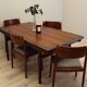 Rosewood table, Danish design, 1960s, designer: Henning Kjaernulf, manufact