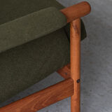 Wiki lounge chair by Illum Wikkelso, Denmark, 1960's