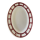 Badonviller ironstone oval dish