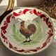 Ceramic plates signed Creil Montereau