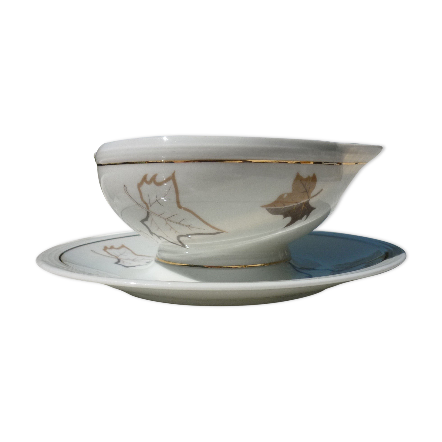 4-2021-11 Saucière porcelain Limoges Charles Ahrenfeldt