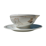 4-2021-11 Saucière porcelain Limoges Charles Ahrenfeldt