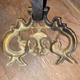 Bronze chenets