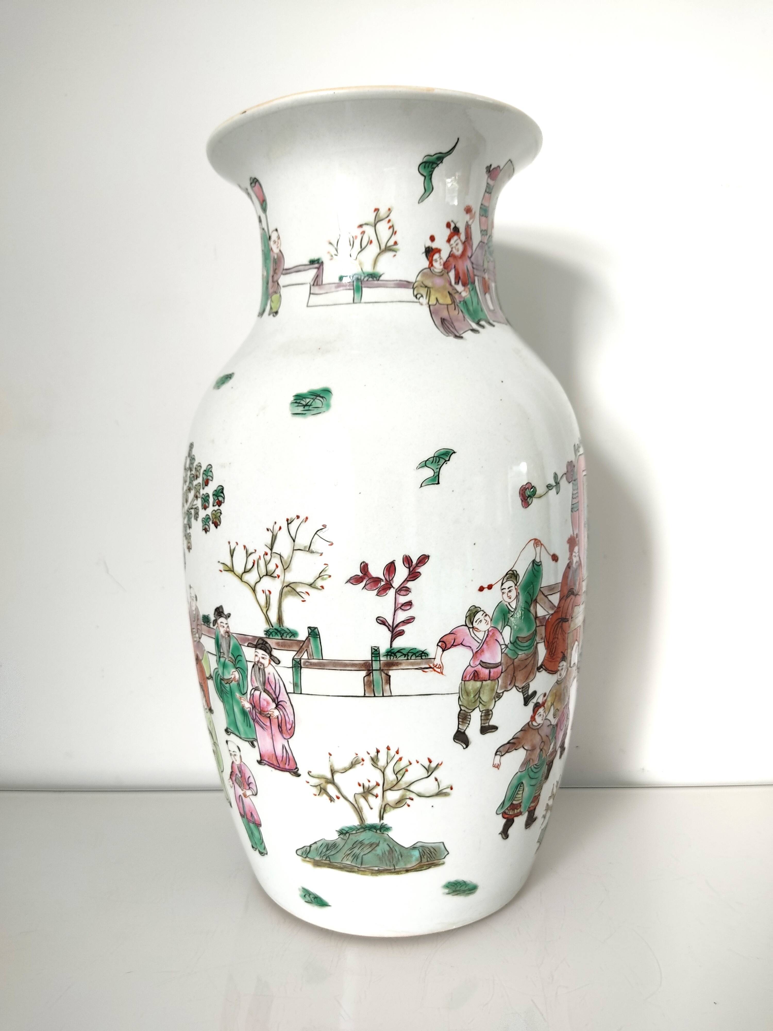 Vase porcelaine de Chine