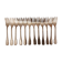 Set of 12 ercuis oyster forks in silver metal