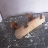 Vintage wall coat rack