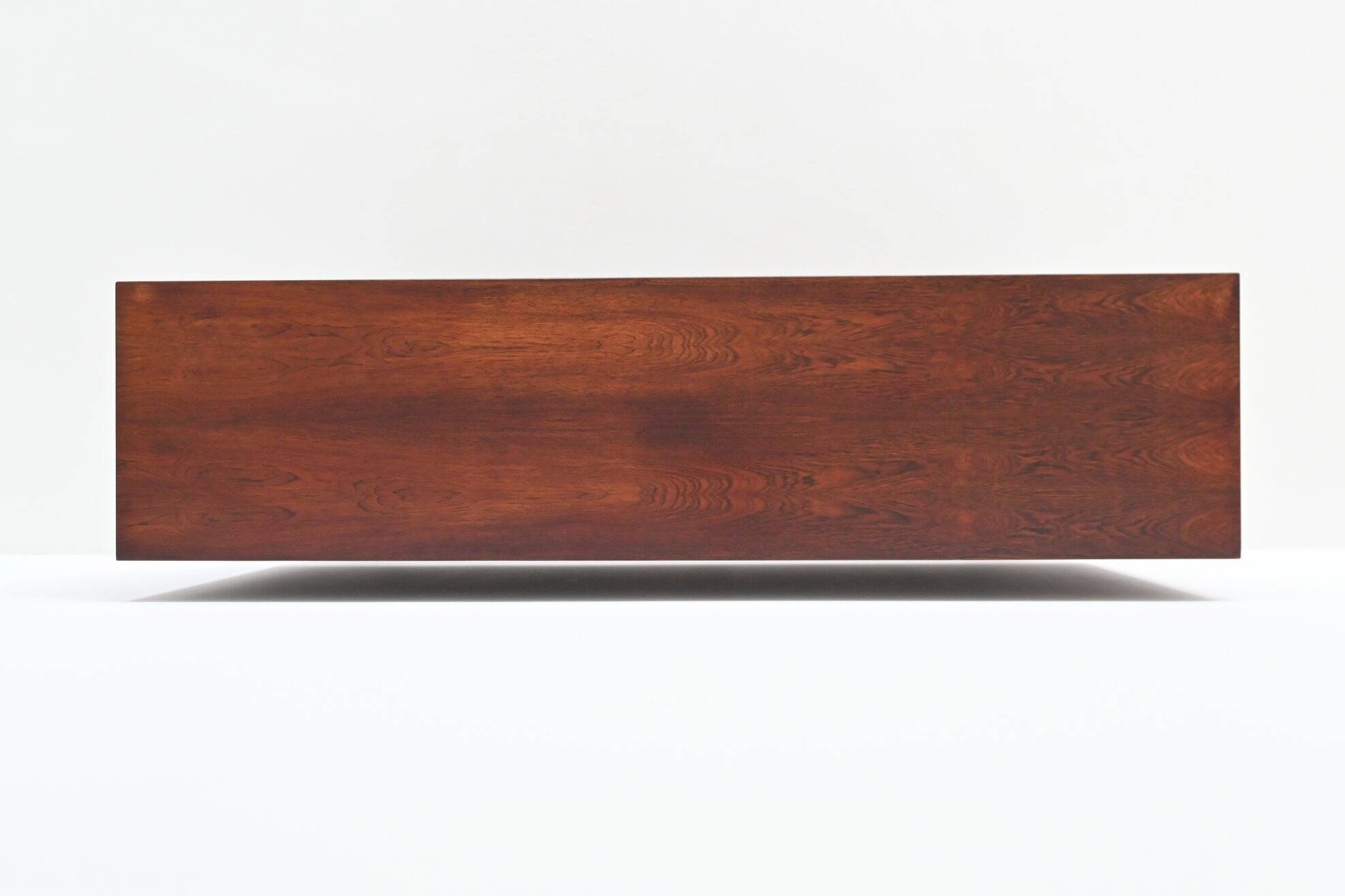 Gunni Omann highboard model 13 in rosewood Omann Jun Denmark 1960