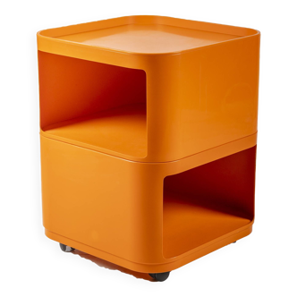 Orange Componibilli by Anna Castelli Ferrieri for Kartell