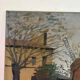 The windmill, oil on canvas signed Edgardo Ribeiro (1921-2005)